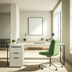 dall·e+2024 05 21+18.06.20+ +a+bright,+photorealistic+image+of+a+minimalist+office+space.+the+design+features+modern,+simple+furniture+with+a+splash+of+color.+the+o