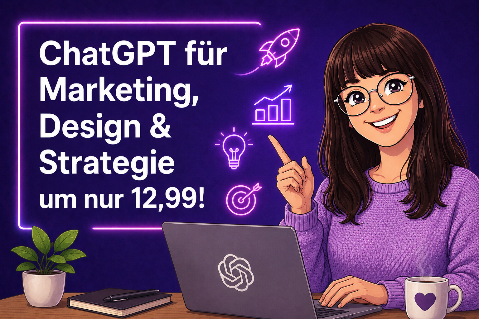 ChatGPT für Marketing, Design & Strategie